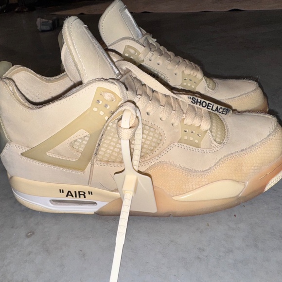 Size 12 W, 10.5 M - Jordan 4 x Off-White Mid Sail main image 9